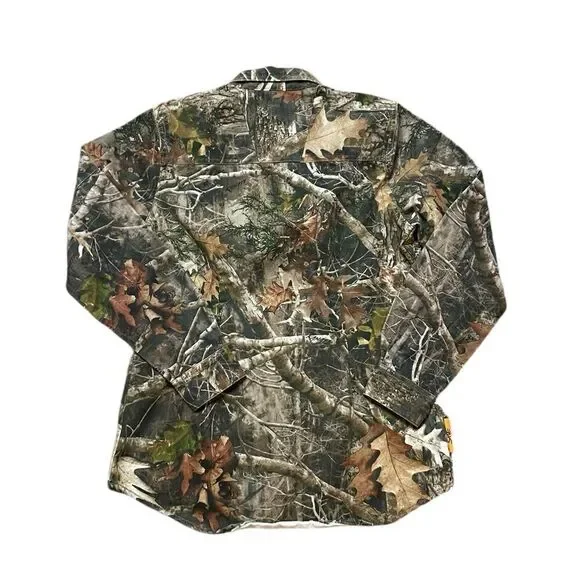 SHE OUTDOOR Long Sleeve Button Down Camo Shirt Size Medium - Picture 2 of 5